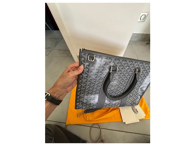 Goyard Morvan Pochette Porte Document Gris - vue 2