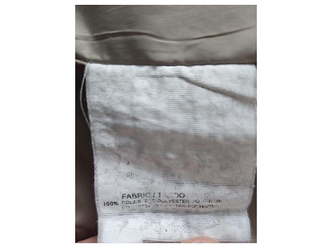 Armani Jeans Gabardina cruzada marrón Castaño - vista 7
