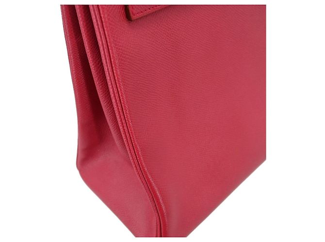 Hermès Hermes Kelly Red Courchevel mit Gold Hardware 35 Rot - Ansicht 4