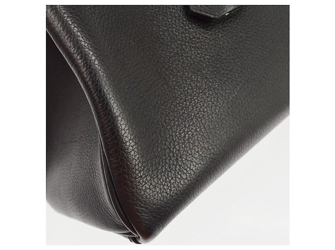 Hermès Hermes Kelly Black Evercalf mit Palladium Hardware 32 Schwarz - Ansicht 3