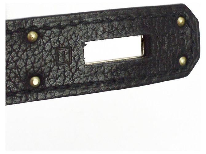 Hermès Hermes Kelly Black Evercalf mit Palladium Hardware 32 Schwarz - Ansicht 7