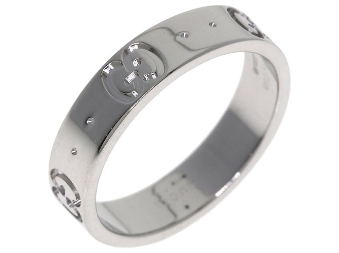 Anillo Gucci Icon #9 en oro blanco de 18K - vista 2