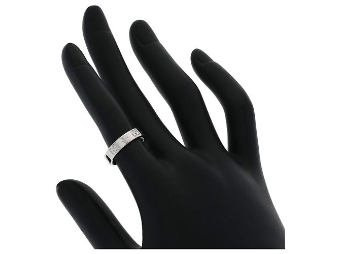 Anillo Gucci Icon #9 en oro blanco de 18K - vista 6