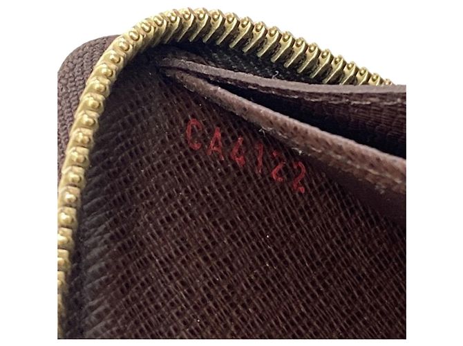 Louis Vuitton Zippy Wallet aus Damier Canvas Damier ebene - Ansicht 7