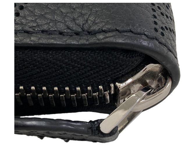 Zippy Cartera larga Louis Vuitton de piel Mahina Negro - vista 11