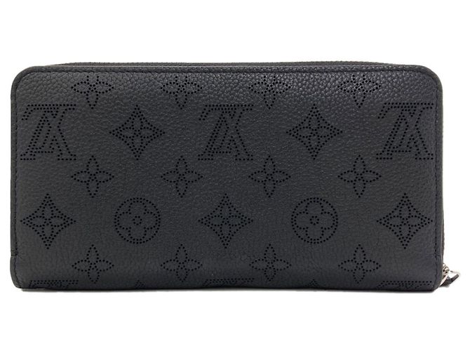 Zippy Cartera larga Louis Vuitton de piel Mahina Negro - vista 2