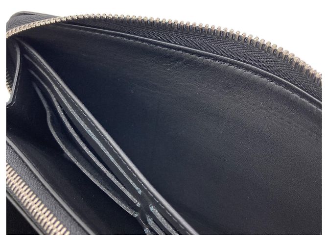 Zippy Cartera larga Louis Vuitton de piel Mahina Negro - vista 7