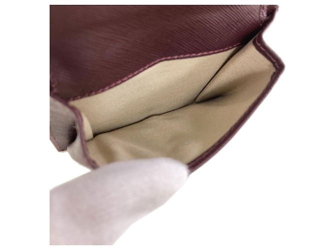 Marni Logo Bi-fold Wallet Brown Pink - view 6