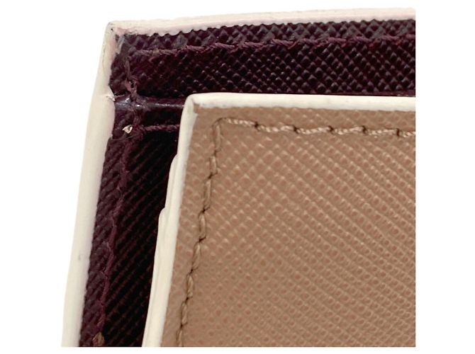 Marni Logo Bi-fold Wallet Brown Pink - view 9