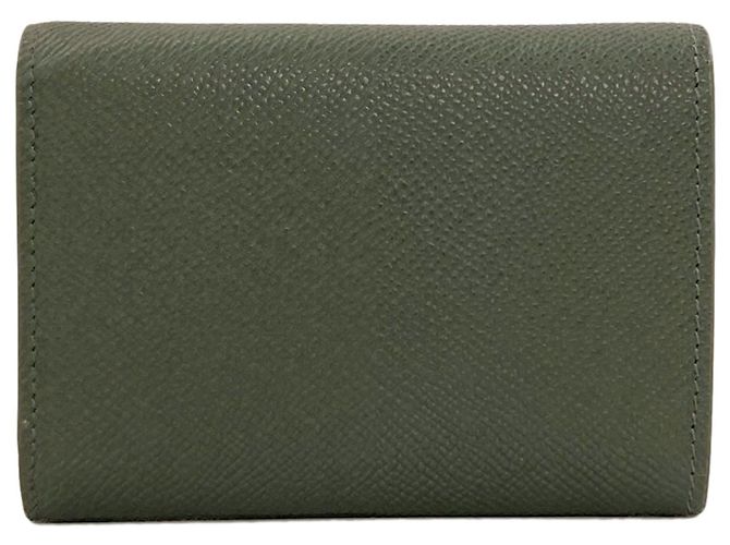 Cartera tri-fold de piel verde Christian Louboutin - vista 2