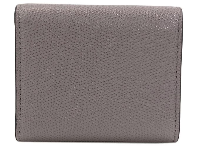 Portafoglio in pelle tri-fold con logo Tod's da donna Marrone - vista 2