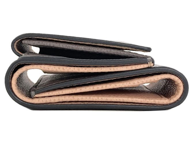 Portafoglio in pelle tri-fold con logo Tod's da donna Marrone - vista 3