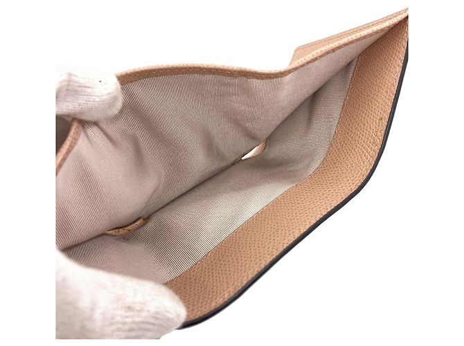 Portafoglio in pelle tri-fold con logo Tod's da donna Marrone - vista 5
