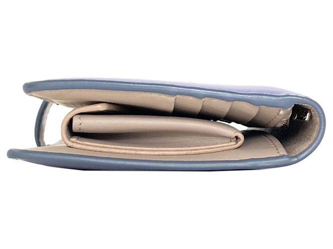 Portafoglio lungo Tod's T Timeless Blu - vista 3