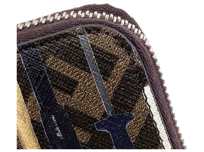 Fendi Zucca Pattern Langbörse Braun - Ansicht 9
