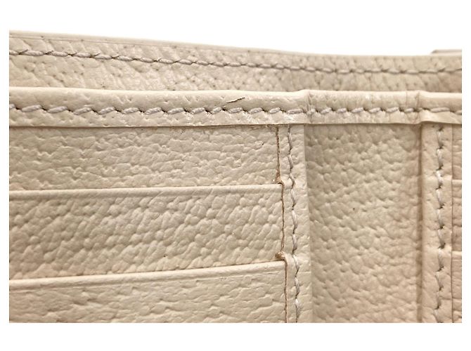 Cartera Gucci Tri-fold Castaño Blanco - vista 8