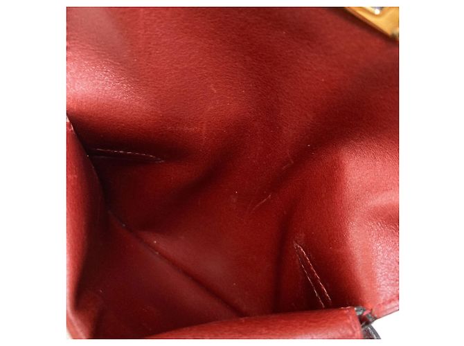 Hermès Cartera bi-fold Hermes Kelly Compact Roja - vista 12