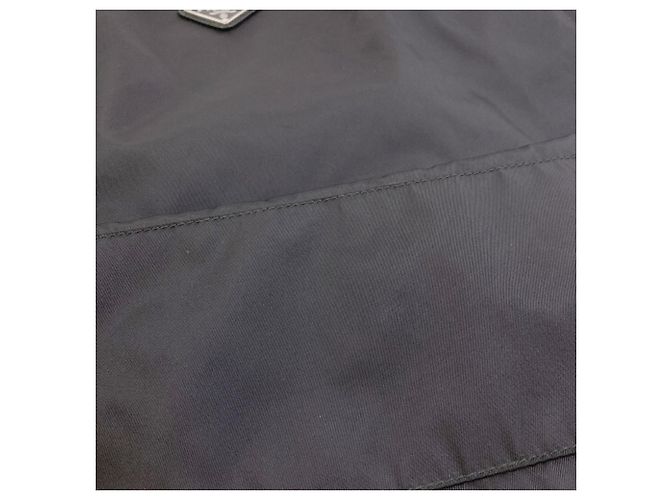 Borsa Tote Prada in nylon nero - vista 11