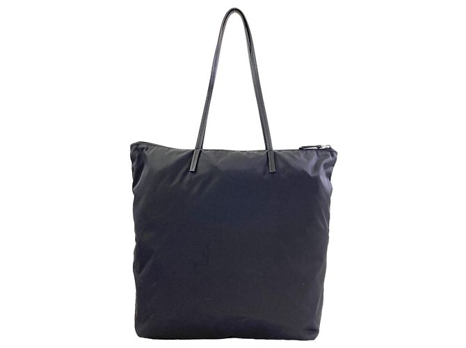 Borsa Tote Prada in nylon nero - vista 2