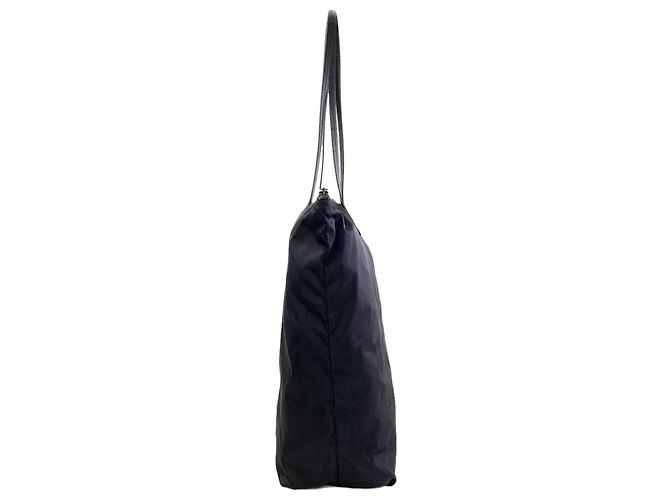 Borsa Tote Prada in nylon nero - vista 3