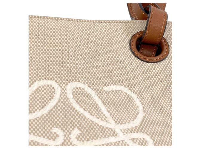 Saco Tote 2-Way Loewe Anagram Bege - vista 10