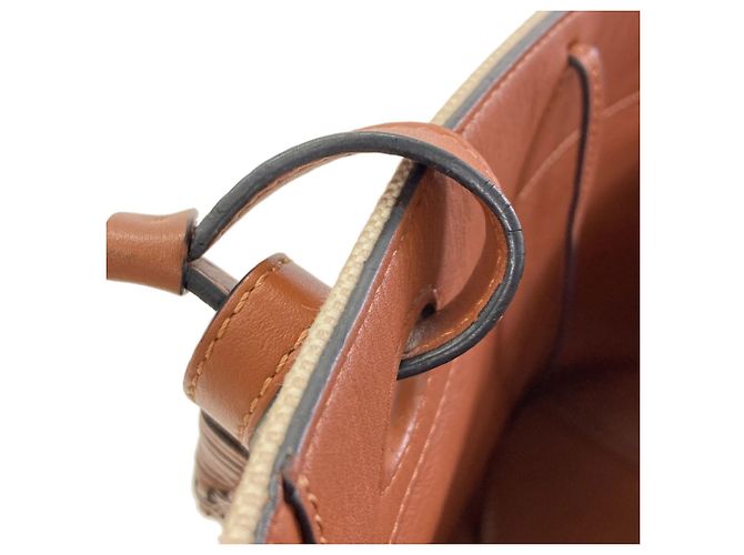 Saco Tote 2-Way Loewe Anagram Bege - vista 14