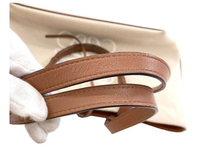 Saco Tote 2-Way Loewe Anagram Bege - vista 15