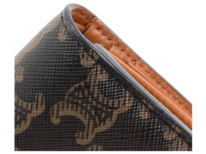 Céline Celine Small Flap Wallet Triomphe Dark brown - view 14