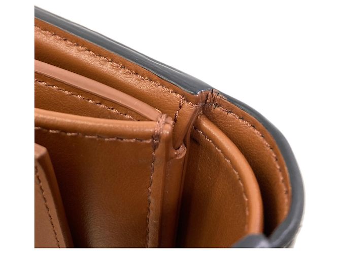 Céline Celine Small Flap Wallet Triomphe Dark brown - view 9