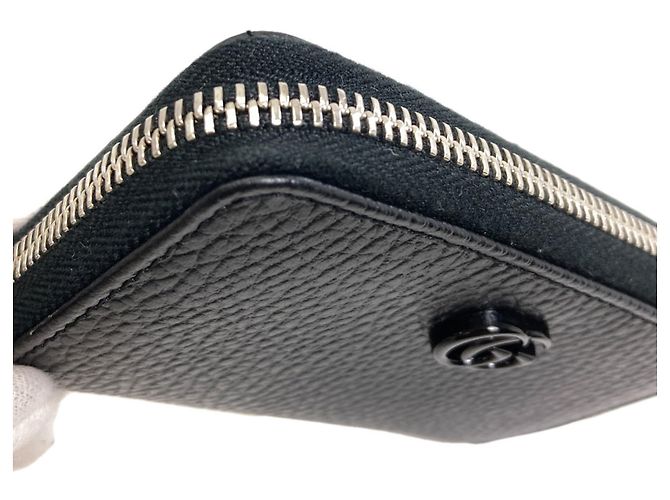 Monedero Gucci GG Marmont Double G Negro - vista 7