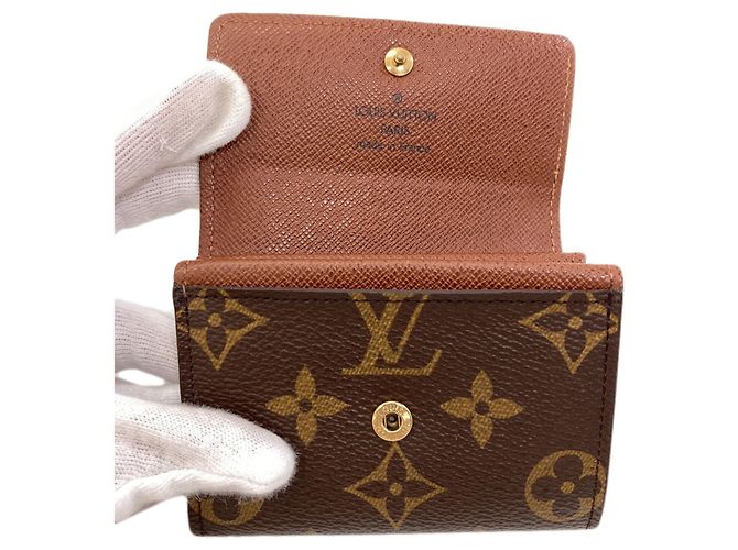 Louis Vuitton M61930 Portemonnaie Plat Coin Case - vista 4