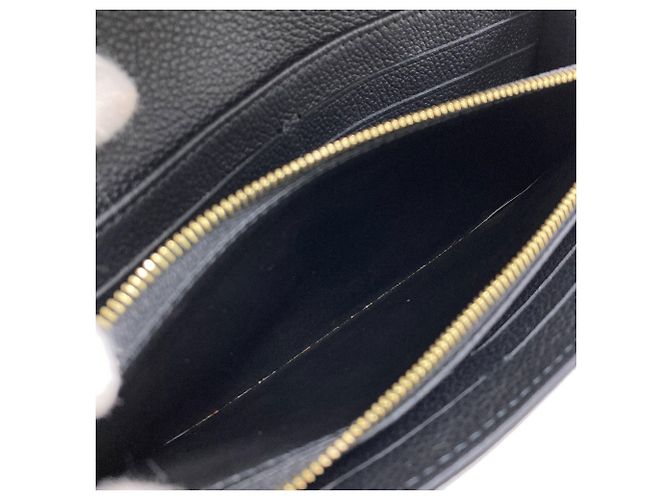 Louis Vuitton M80496 Portefeuille Sarah Long Wallet Nero - vista 6