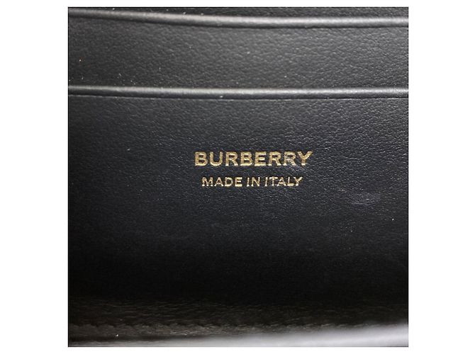 Monedero Burberry de piel negra Negro - vista 5