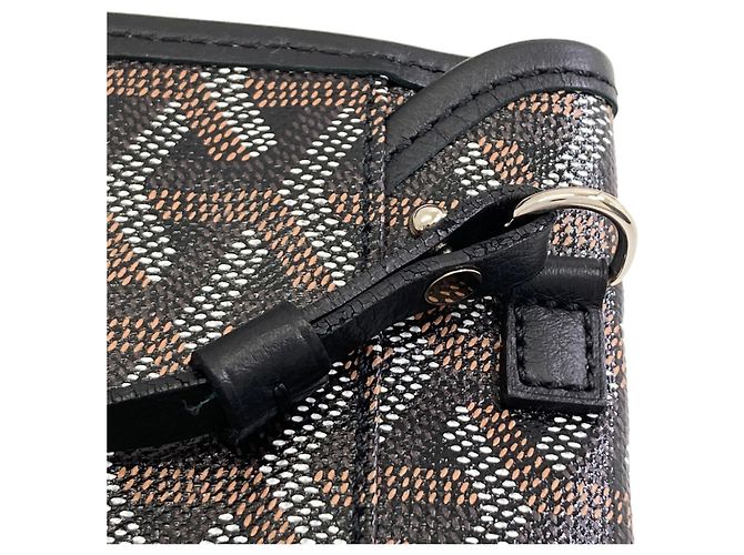 Goyard Saint Louis GM Tote Bag Schwarz - Ansicht 10
