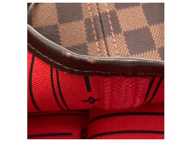 Saco Tote Louis Vuitton Neverfull MM Damier ebene - vista 9