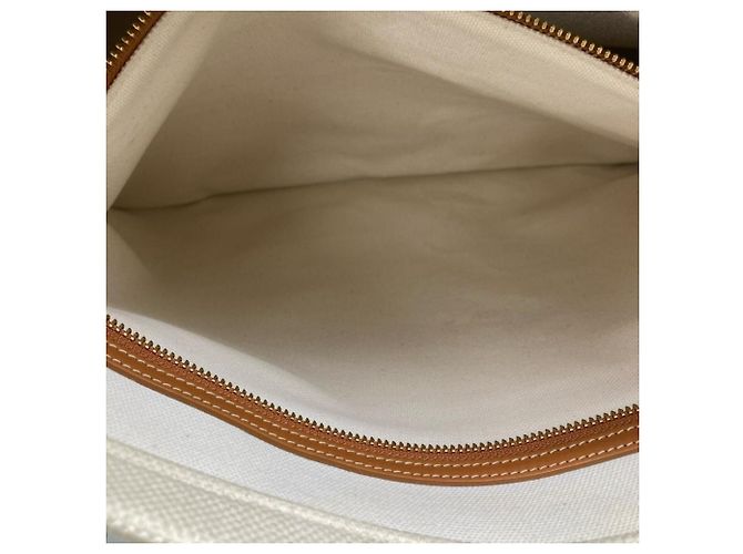 Cabas Céline Borsa Tote Orizzontale Celine Beige - vista 7