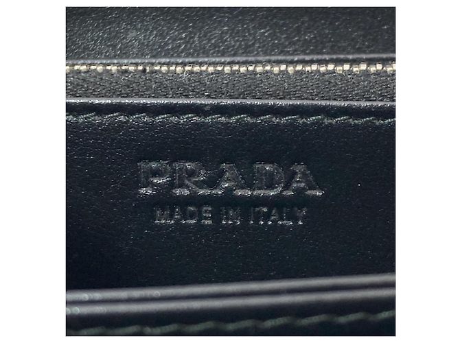 Cartera larga Prada en piel negra Negro - vista 11