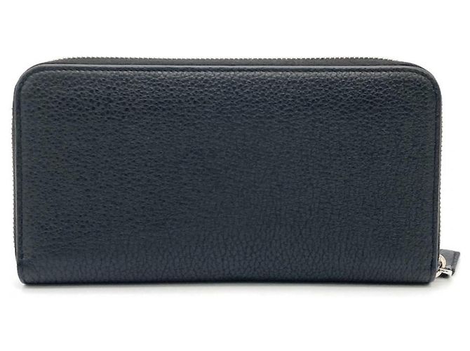 Cartera larga Prada en piel negra Negro - vista 2
