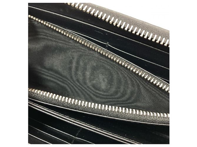 Cartera larga Prada en piel negra Negro - vista 6
