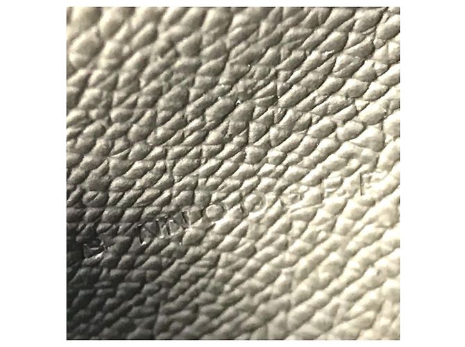 Hermès Hermes Bearn Epsom Leder Münzbeutel Beige Taupe - Ansicht 14
