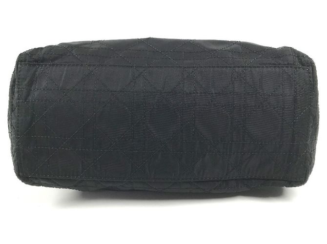 Borsa Christian Dior Lady Dior Nylon Nero - vista 5