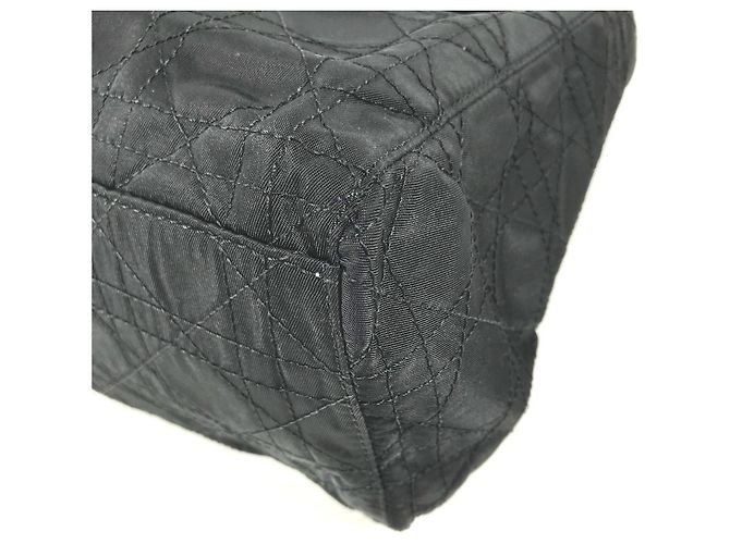 Borsa Christian Dior Lady Dior Nylon Nero - vista 6