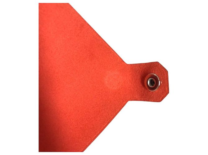 Hermès Funda de Pasaporte Hermes Tarmac PM Roja - vista 10