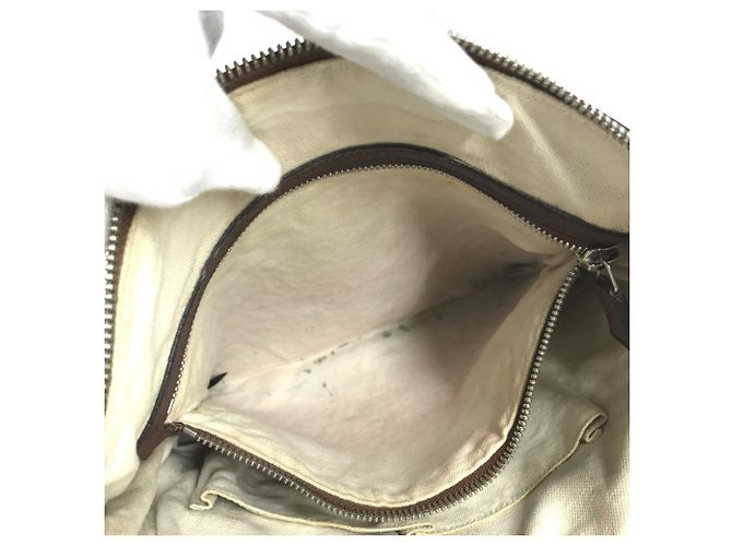 Bolsa de Ombro Gucci Interlocking G Logo Marrom - vista 12
