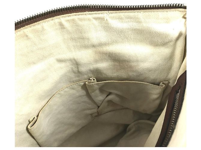 Bolsa de Ombro Gucci Interlocking G Logo Marrom - vista 13