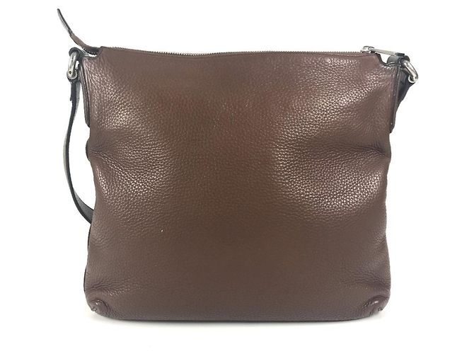 Bolsa de Ombro Gucci Interlocking G Logo Marrom - vista 2