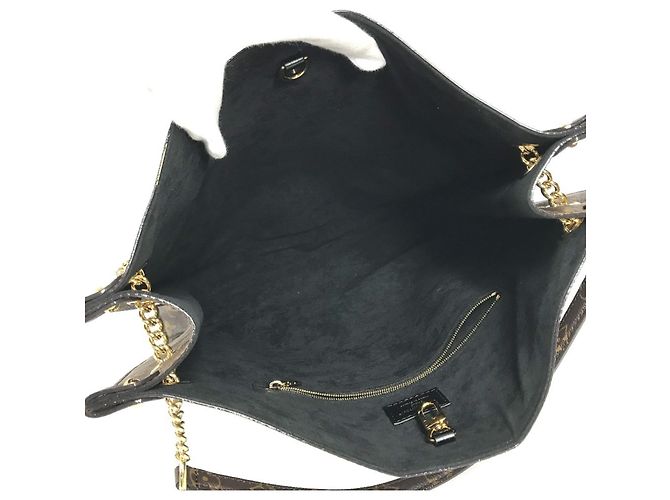 Sac Louis Vuitton Monogram Nova MM Marron Noir - vue 11