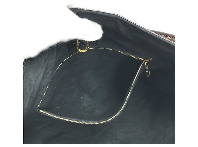 Sac Louis Vuitton Monogram Nova MM Marron Noir - vue 12