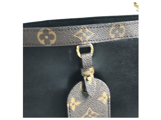 Sac Louis Vuitton Monogram Nova MM Marron Noir - vue 14