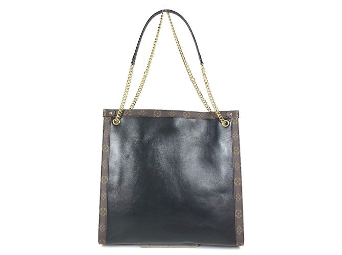 Sac Louis Vuitton Monogram Nova MM Marron Noir - vue 2